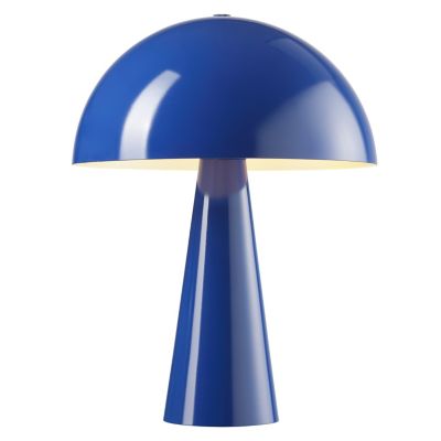 Lampe à poser en métal bleu foncé H. 33 cm E14/20 W Brilliant Sigrun