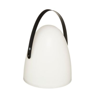 Lampe à poser extérieur Atmosphera IP44 H.30 cm blanc