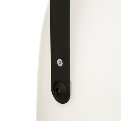 Lampe à poser extérieur Atmosphera IP44 H.30 cm blanc