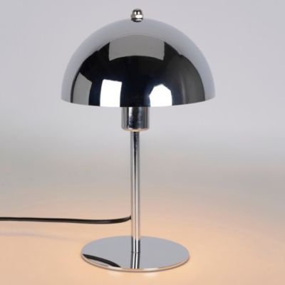 Lampe à poser Icone E14 IP20 15W ∅18,5 x H.30cm Corep argent