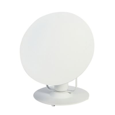 Lampe à poser Kiranat E27 IP20 blanc