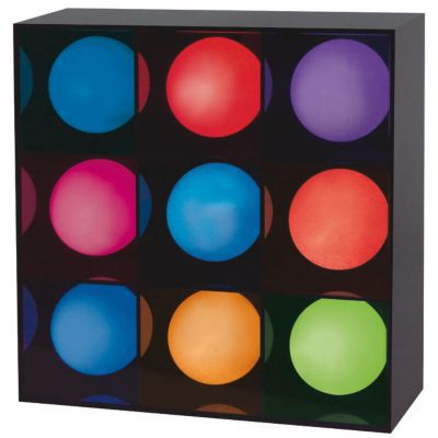 Lampe Disco boule à poser multicolores 15 leds