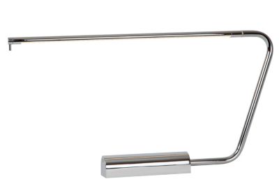 Lampe à poser LED dimmable Madison tube aluminium chromé IP20 250lm H.33cm Lucide