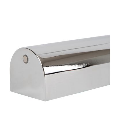 Lampe à poser LED dimmable Madison tube aluminium chromé IP20 250lm H.33cm Lucide