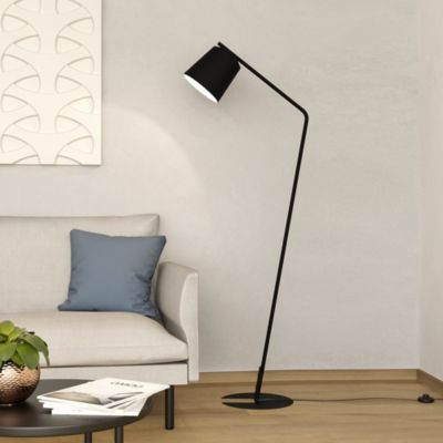 Lampe à poser LED intégrée Oneda IP20 40W L.54 x l.20 x H.160,5 cm Eglo noir