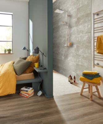 Lampe à poser Mulanje E14 IP20 blanc bois