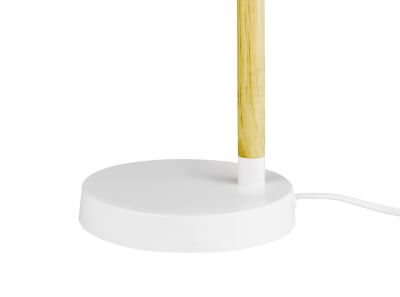Lampe à poser Mulanje E14 IP20 blanc bois