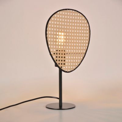 Lampe à poser Naytto E27 IP20 40W H.40cm12cm Corep coloris naturel