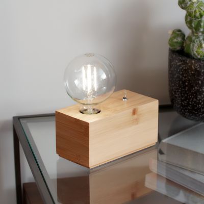 Lampe à poser Qausuit rectangulaire E27 IP20