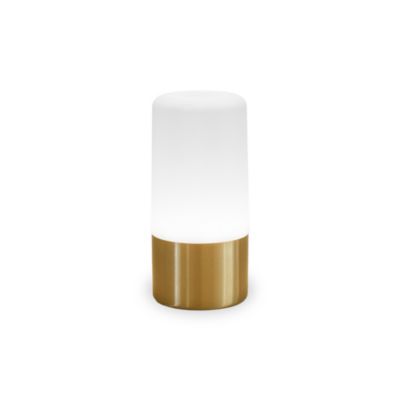 Lampe à poser rechargeable Maia laiton or dimmable RGB IP44 2W Newgarden