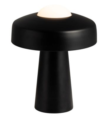 Lampe à poser Time Ø 26,7cm IP20 E27 40W noir