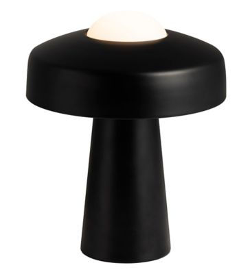 Lampe à poser Time Ø 26,7cm IP20 E27 40W noir