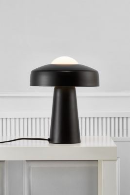 Lampe à poser Time Ø 26,7cm IP20 E27 40W noir