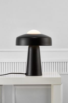 Lampe à poser Time Ø 26,7cm IP20 E27 40W noir