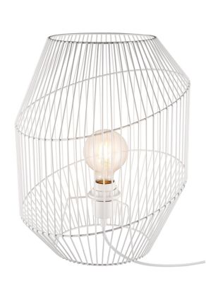 Lampe à poser Tsolma E27 IP20 blanc