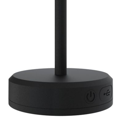 Lampe à poser USB Ortano 230lm 4.2W IP44 noir