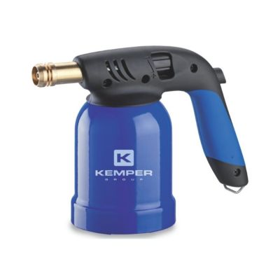 Lampe a souder à gaz Coque Acier piezo cartouches gaz 190g KEMPER