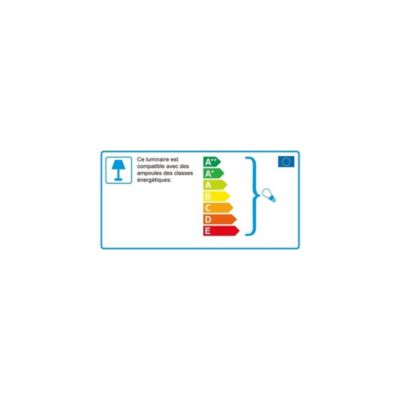Lampe abat-jour papier rotin 3 niveaux blanc