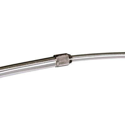 Lampe à arc moderne en acier réglable sans abat-jour