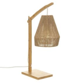 Lampe Arc Palm - Naturel - H55 cm