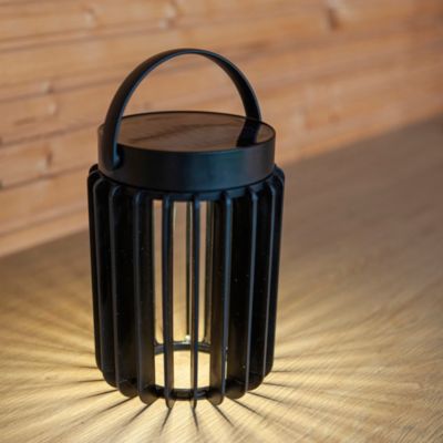 Lampe baladeuse extérieur LED intégrée solaire Kozy Little Garden 300lm IP44 blanc chaud H.18,5 x Ø13,7 cm