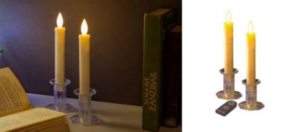 Lampe bougie LED (lot de 2)