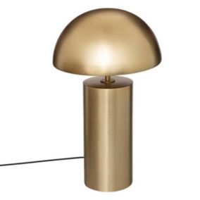 Lampe "Champi" en métal H50cm doré - Or - Atmosphera createur d'interieur