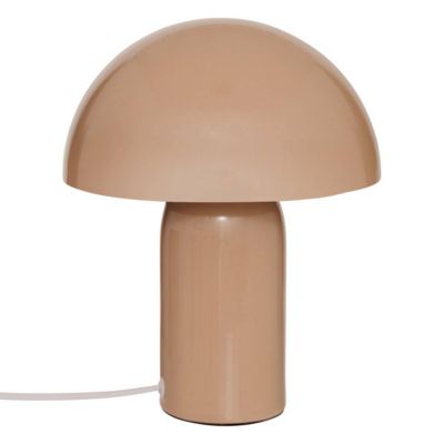 Lampe champignon secteur Lito beige H24,5cm - ATMOSPHERA CREATEUR D'INTERIEUR