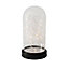 Lampe cloche microled verre H.26 cm