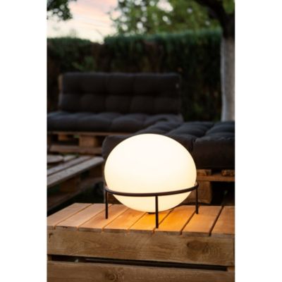 Lampe d'extérieur 230V, design sobre et épuré, Diamètre 30cm, ampoule E27 Max. 23W (non fournie)