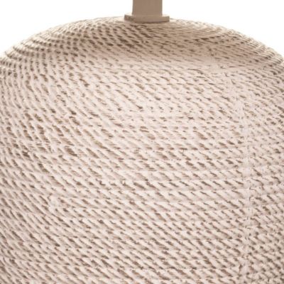 Lampe "Davia" céramique blanc H40cm - Atmosphera Créateur d'intérieur