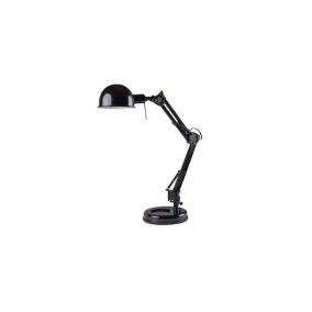 Lampe de bureau 40W Noir - culot E14