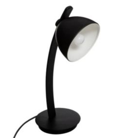 Lampe de bureau - ATMOSPHERA - Courbe en métal - 1 ampoule - LED