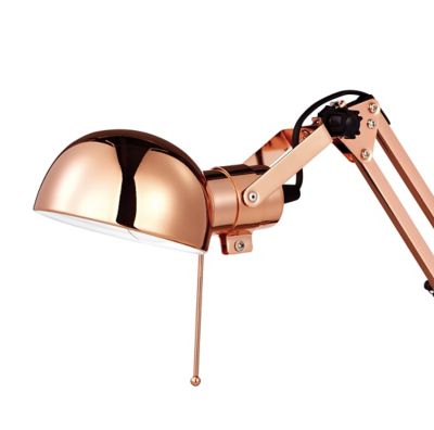 Lampe de bureau Bakossi E14 IP20 cuivre