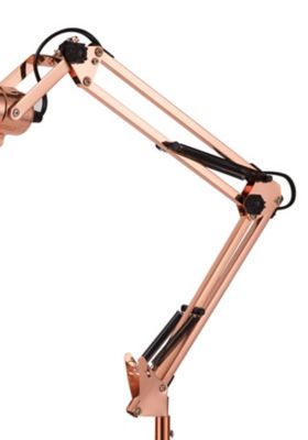 Lampe de bureau Bakossi E14 IP20 cuivre