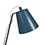 Lampe de bureau Bangoran E14 IP20 bleu