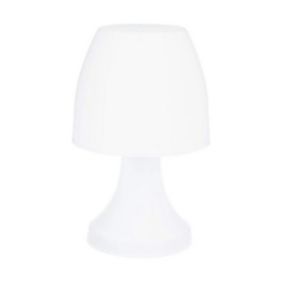 Lampe de bureau Blanc 220-240 V Polymère 17,5 x 27,5 cm