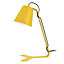 Lampe de bureau Colours Clover jaune mat