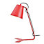 Lampe de bureau Colours Clover rouge mat