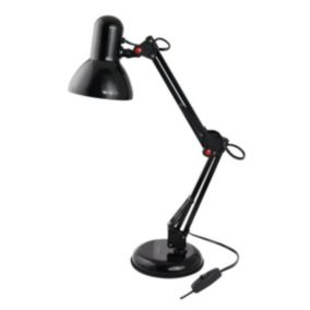 Lampe de bureau Esperanza ELD112K Noir (39 x 15,3 x 63 cm)