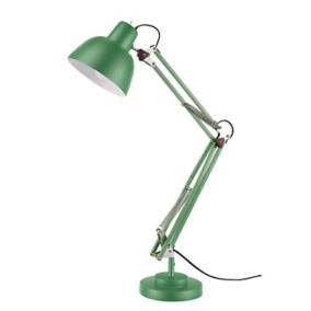 Lampe de bureau Ginaz E14 IP20 vert
