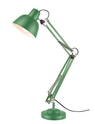 Lampe De Bureau Ginaz E14 Ip20 Vert Castorama