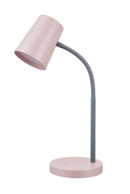 Lampe de bureau LED intégrée L.23 x l.13 x H.40 cm 7,8W 400lm rose dimmable