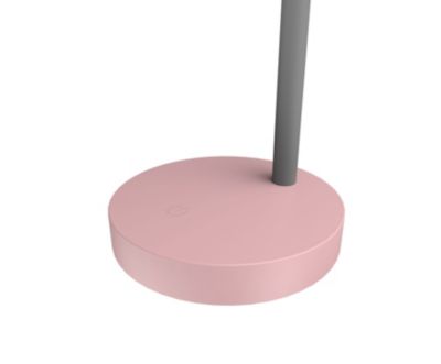 Lampe de bureau LED intégrée L.23 x l.13 x H.40 cm 7,8W 400lm rose dimmable