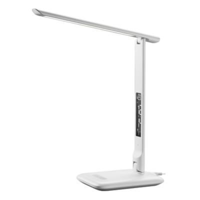 Lampe de bureau LED intégrée variable Conjola 600lm 12W IP20 variable GoodHome blanc