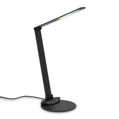 Lampe de bureau LED, lampe de bureau pivotante, tactile, CCT, dimmable, argent e, 6W Briloner