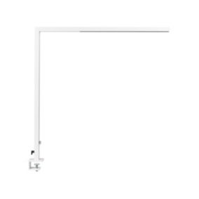 Lampe de bureau LED à pince en métal blanc VOLANS