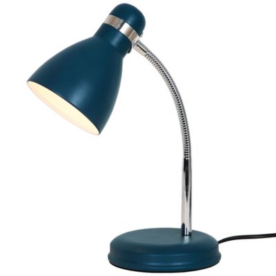 Lampe de bureau Naraji E27 IP20 bleu