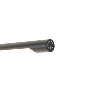 Lampe de bureau à pince noire avec LED et variateur tactile - Lionard