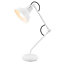 Lampe de bureau Yarra E27 IP20 blanc